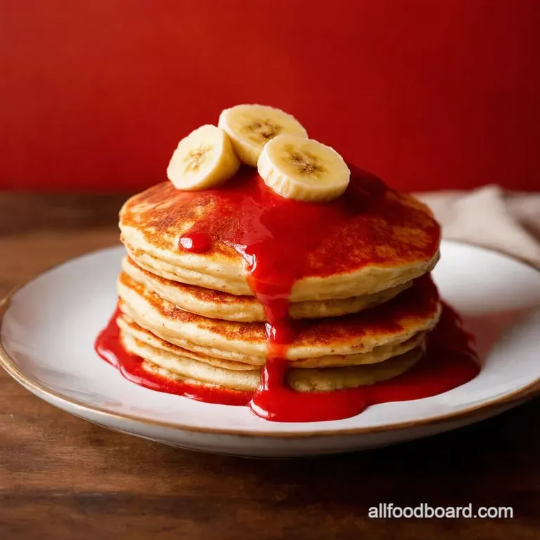 Banana Bliss WWFriendly Pancakes presentation