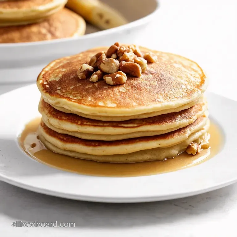 Easy Banana Nut Pancakes A Fluffy Weekend Treat Banana Nut Pancake Perfection Your GoTo Weekend Treat