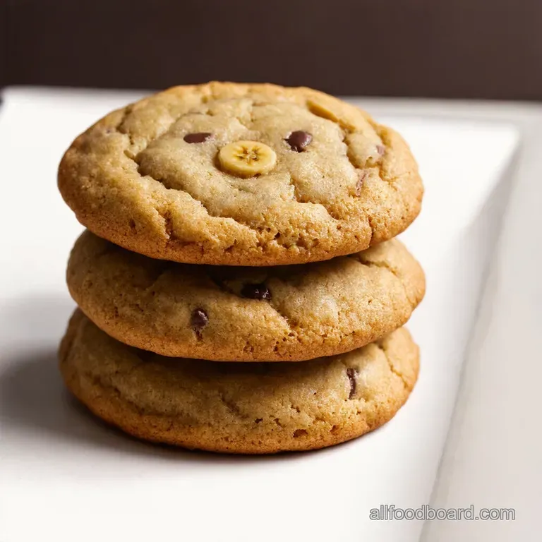 Banana Oat Bliss Cookies Healthy Easy Delicious Banana Oat Bliss Cookies