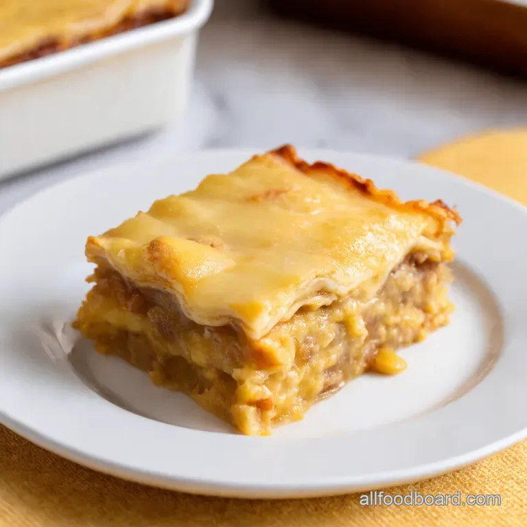 Banana Pudding Lasagna Southern Comfort Meets Layer Cake Cool presentation