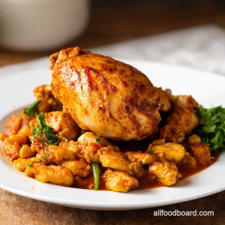 Bayoulicious Cajun Chicken presentation