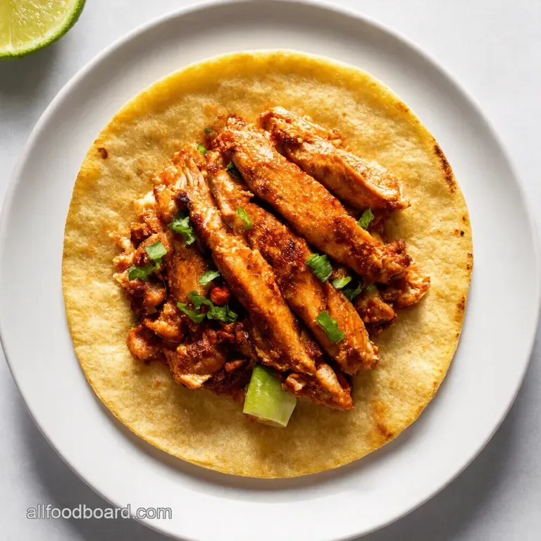 BBQ Chicken Tostada Fiesta