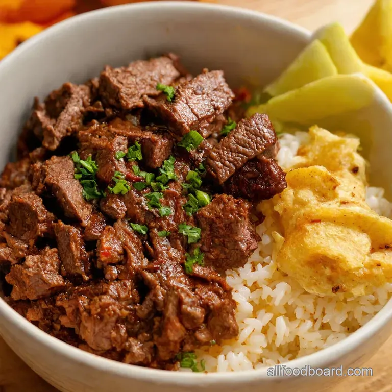 BBQ Steak Rice Bowls A TexMex Fiesta presentation