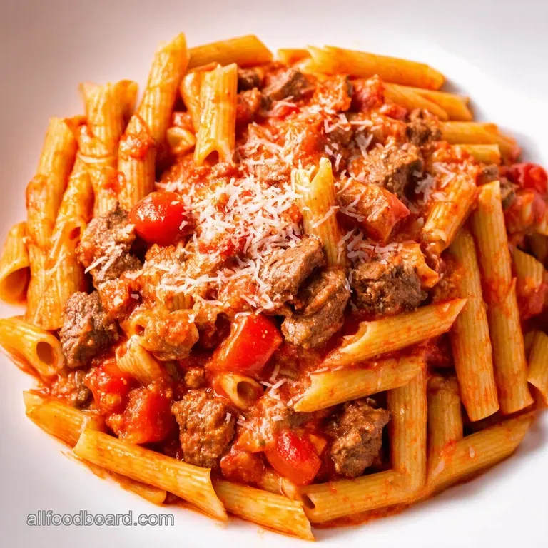 Beefy Tomato Pasta A Classic Comfort Dish
