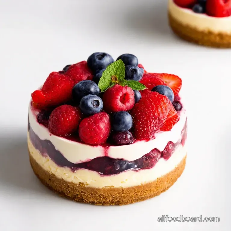 Berry Bliss Cheesecake Trifle A Taste of Summer
