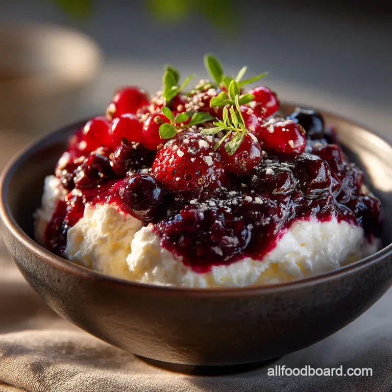 Sunshine in a Bowl Creamy Berry Cottage Cheese Salad Recipe Sunshine in a Bowl Creamy Berry Almond Cottage Cheese Salad
