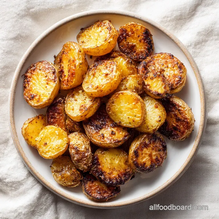 Neatly arranged crispy potato wedges artfully plated with a sprinkle of vibrant parsley.
