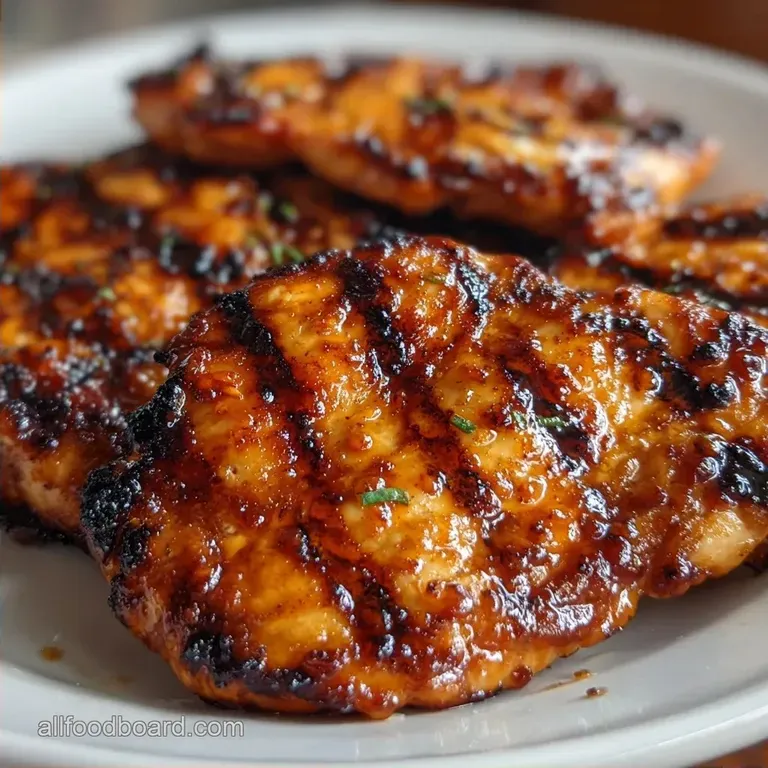 Best Grilled Chicken Marinade: Honey and Soy