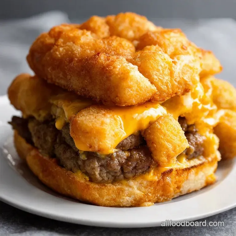 Big Mac Tater Tot Casserole A Cheeseburger Fiesta