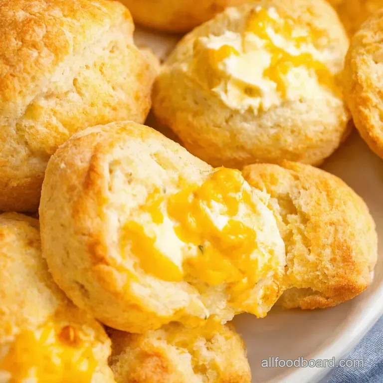 Biscuit Garlic Butter Cheese Bombs