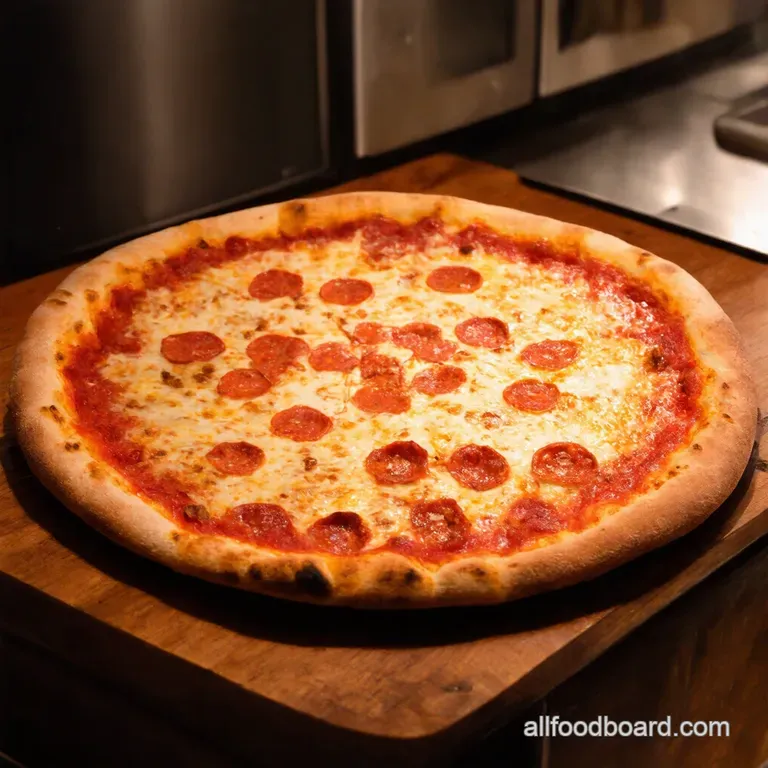 Blast from the Past Oldschool Lunchroom Pizza presentation