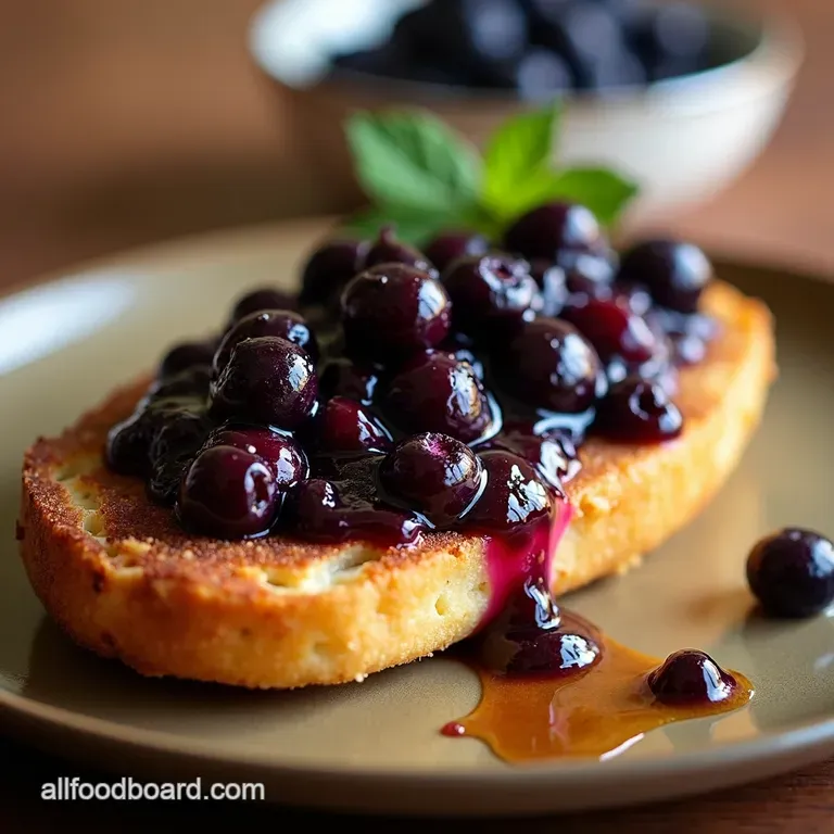Blighty Blueberry Chutney a Sweet Savoury Smashing Success presentation