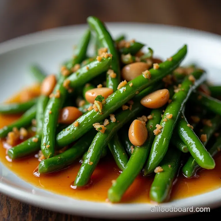 RestaurantStyle Chinese Green Beans With Garlic Sauce Recipe Blistered Perfection RestaurantStyle Chinese Green Beans with Intense Garlic Sauce