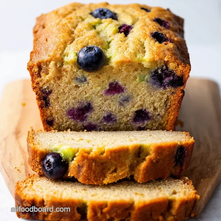 Blueberry Zucchini Bread Sunshine in Every Slice