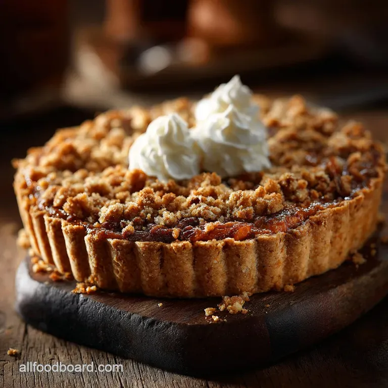 Thanksgiving Desserts The Grand Harvest Sweet Potato Pie with Bourbon Streusel