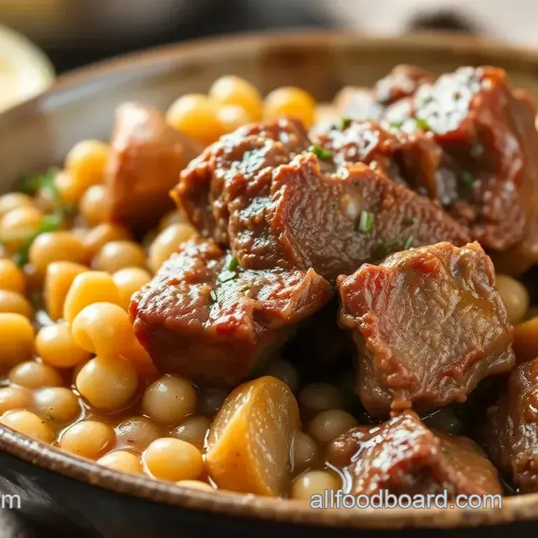 Medieval Barley and Lamb Pottage