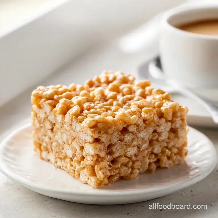 Brown Butter Crispy Rice Treat: Salted and Gourmet