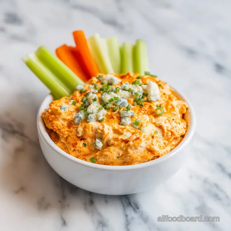 Buffalo Chicken Dip: Creamy and Spicy