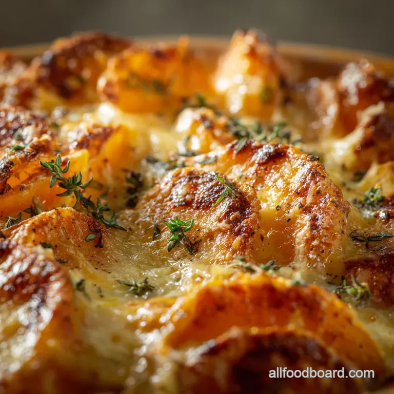 Thanksgiving Casserole Side Dishes: the Ultimate Butternut Gruy&egrave;re Gratin presentation