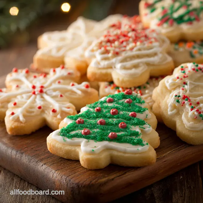 Christmas Cookies the Queens Own Buttery Vanilla Cutout Recipe presentation