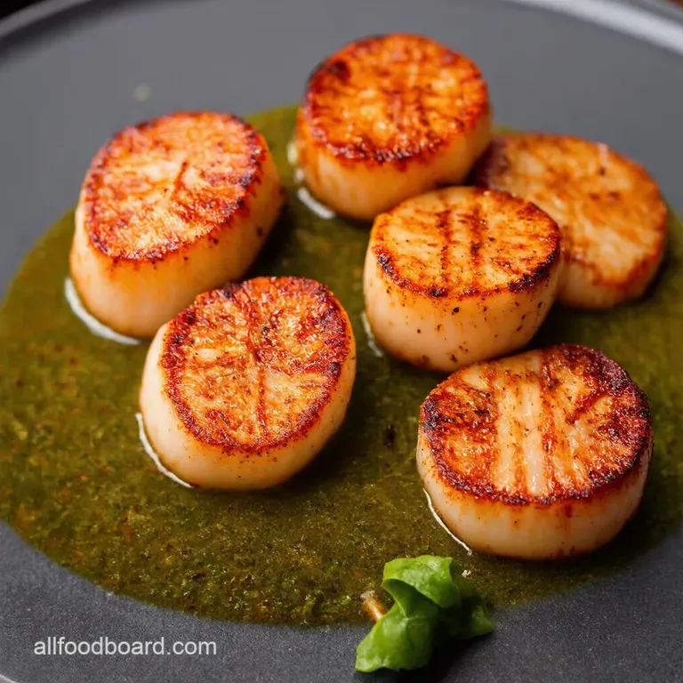 CajunSeared Scallops A Taste of the Bayou