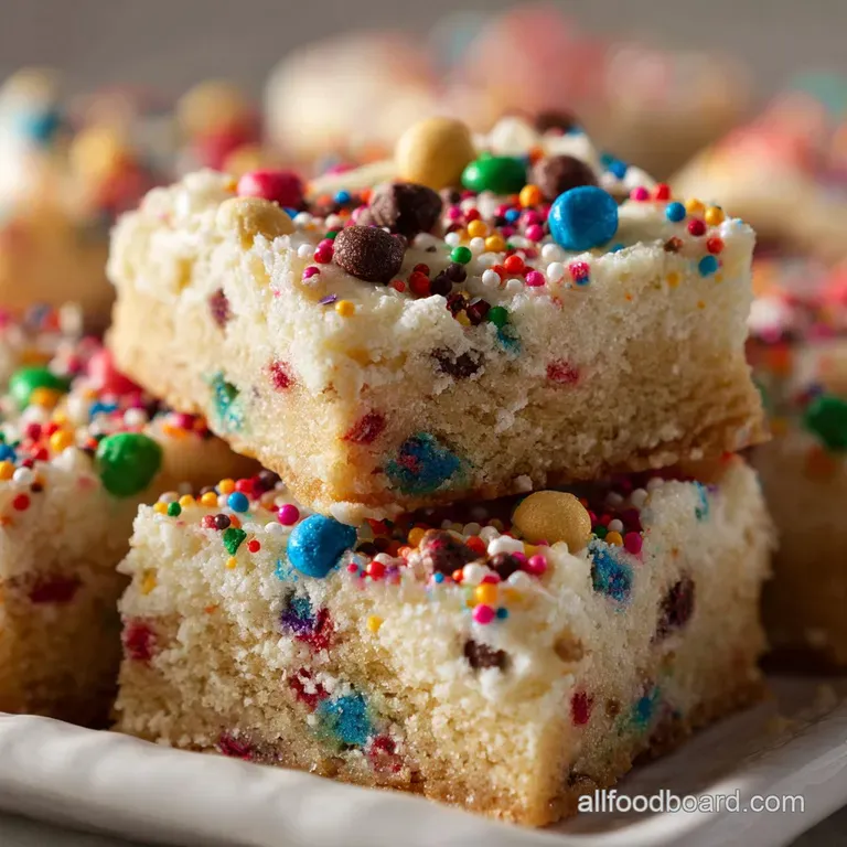 Cake Mix Cookie Bars