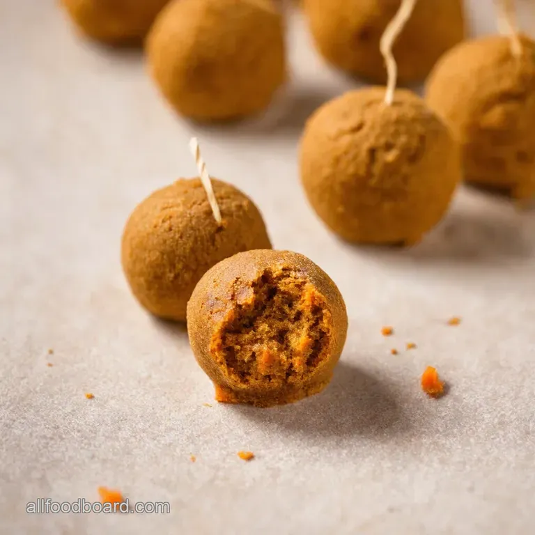 Carrot Cake Bliss Bites NoBake Carrot Cake Balls