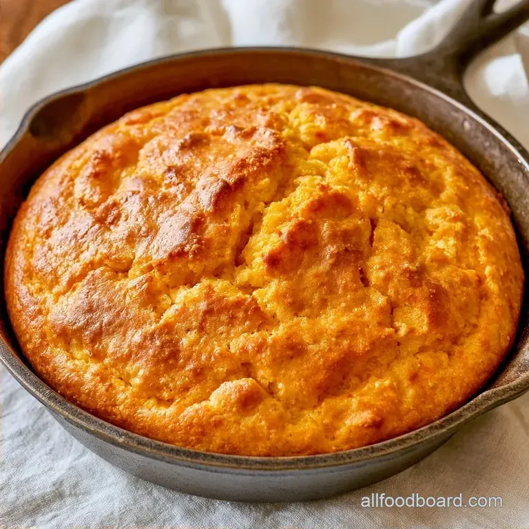 Old Fashioned Cast Iron Skillet Cornbread