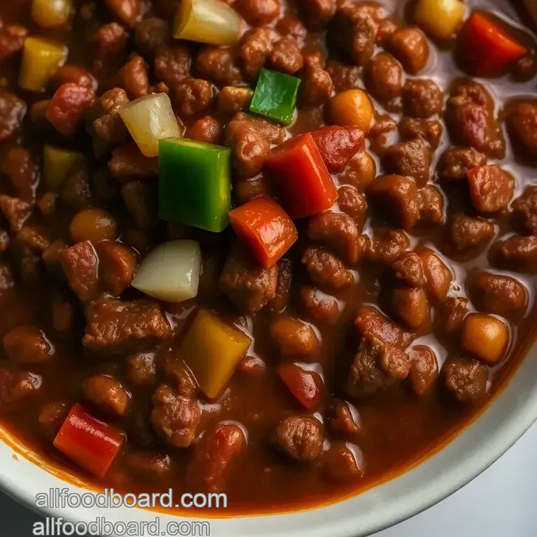 Champion Chili presentation