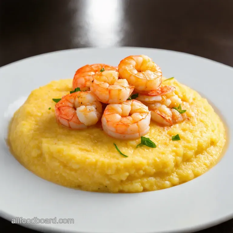 Charleston Charm Shrimp Grits with a Kick