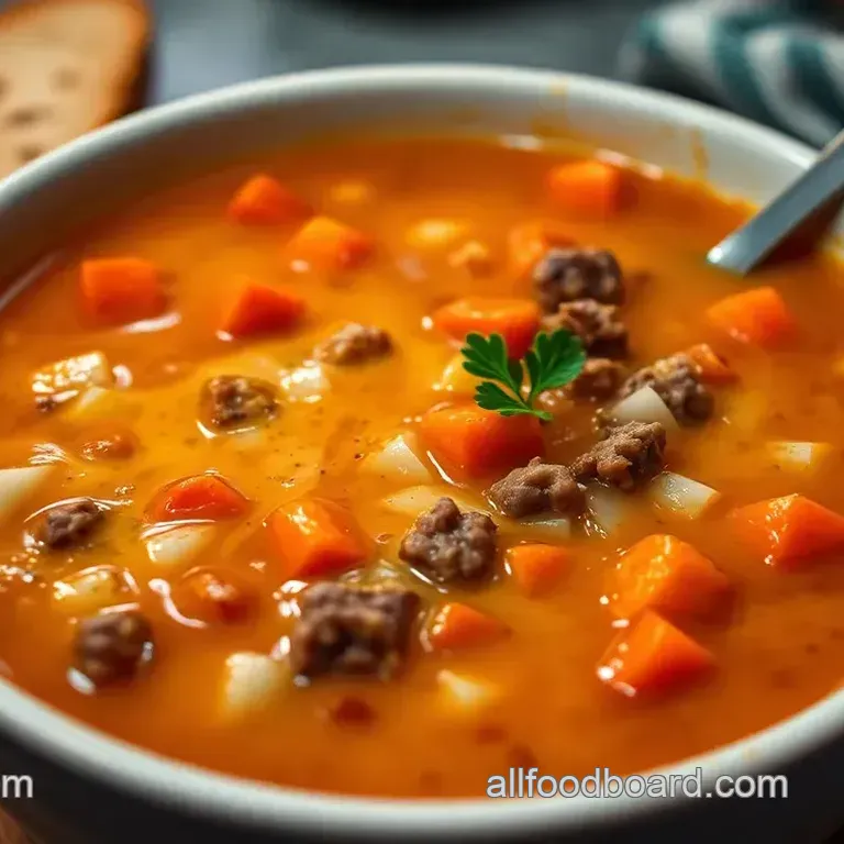 Cheeseburger Soup: Comfort in a Bowl