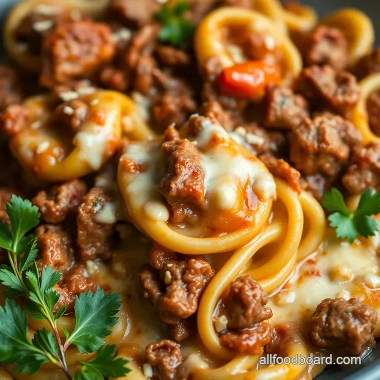 Cheesesteak Tortellini A Philly Comfort Food Remix presentation