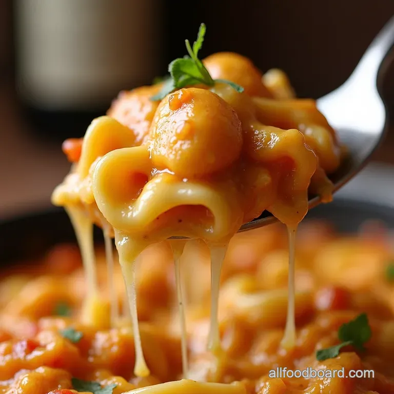 Cheesy Baked Tortellini Casserole presentation