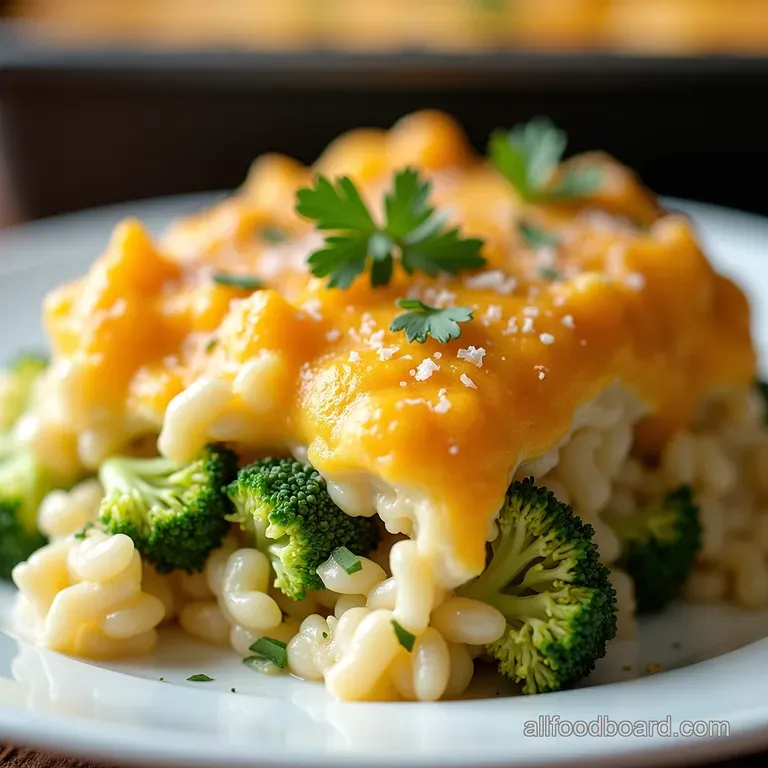 The Best Creamy Broccoli Rice Casserole Recipe The Ultimate Creamy Broccoli Cheddar Rice Bake