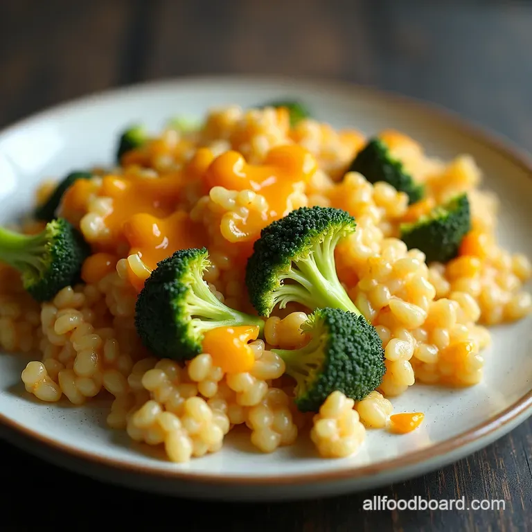 The Great British BakeOff Winner In Your Own Kitchen Ultimate Cheesy Broccoli and Rice Comfort Casserole