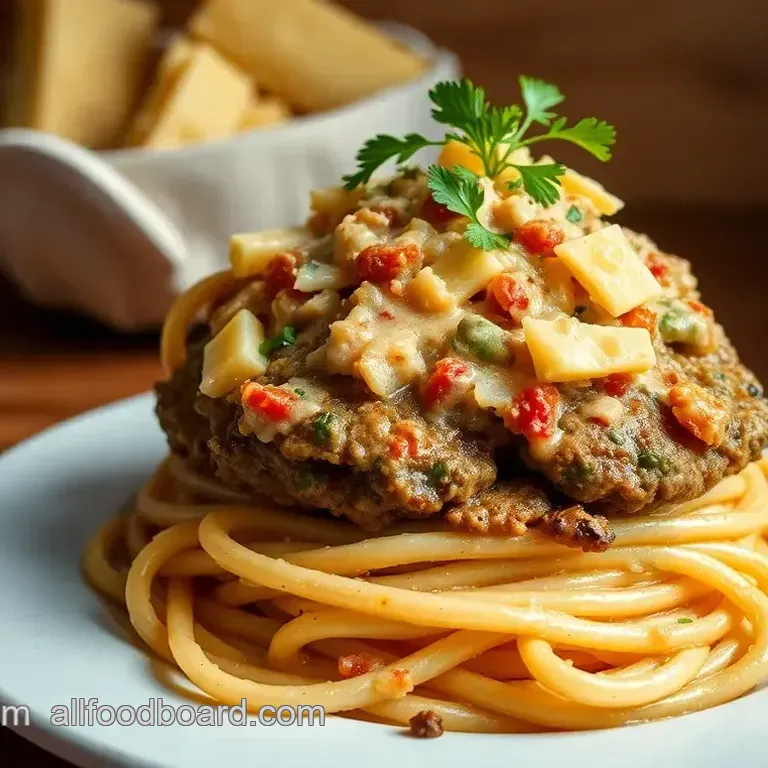 Creamy Cheddar Burger Pasta: A Comfort Food Delight