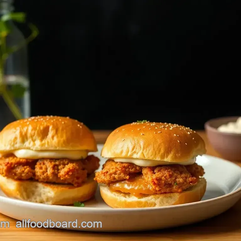 Bake Cheesy Chicken Sliders with Ranch