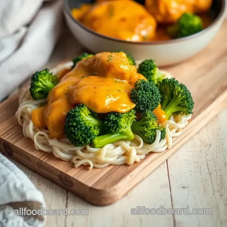 Bake Cheesy Chicken &amp Broccoli Delight presentation