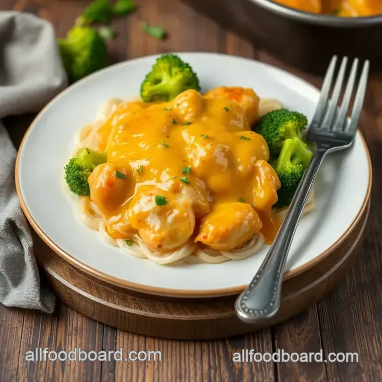 Bake Cheesy Chicken &amp Broccoli Surprise presentation