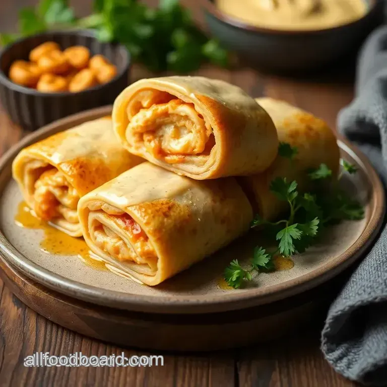 Bake Cheesy Chicken Rolls in 40 Minutes presentation