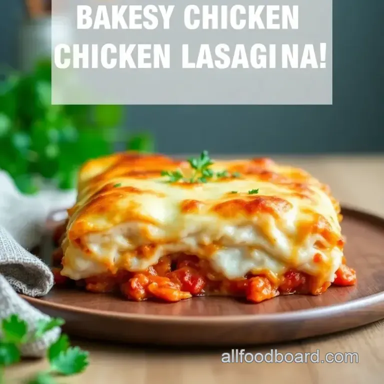 Quick & Cheesy Chicken Lasagna in Just 1 Hour presentation