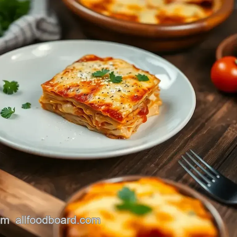Quick & Cheesy Chicken Lasagna in Just 1 Hour