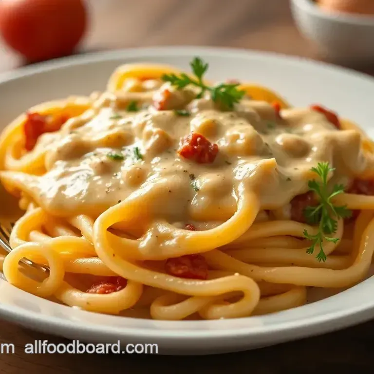 Quick Cheesy Pasta with Creamy Sauce