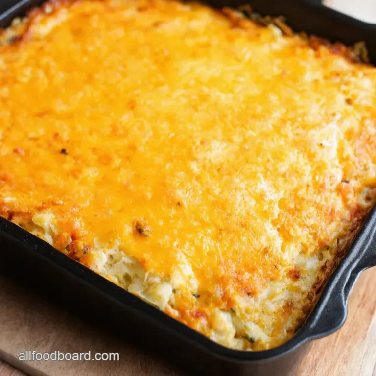Cheesy Pizza Pasta Bake presentation