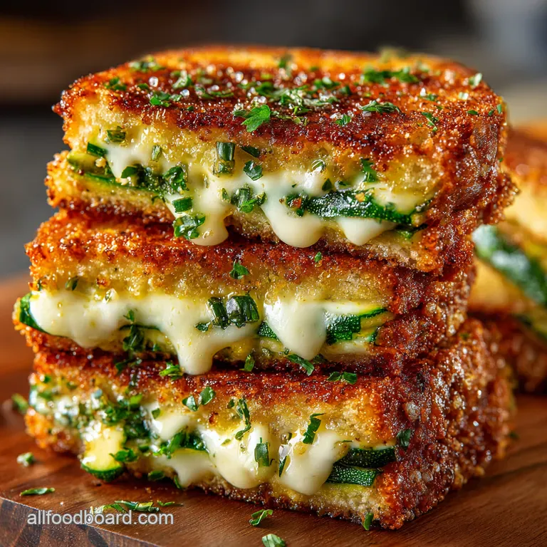 Cheesy Zucchini Dreams Grilled Cheese Reinvented