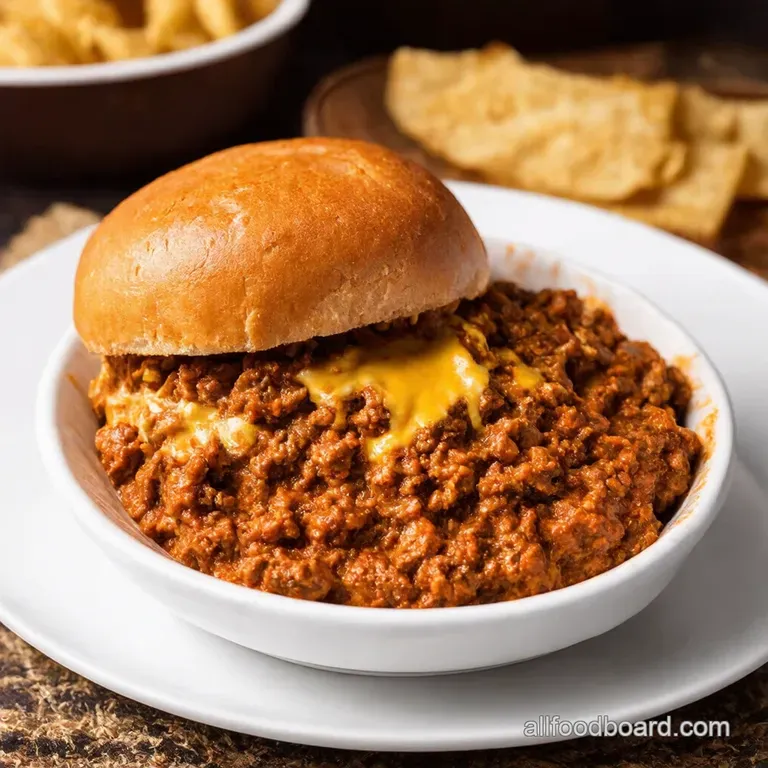 Chef Johns Kickin Sloppy Joe Dip