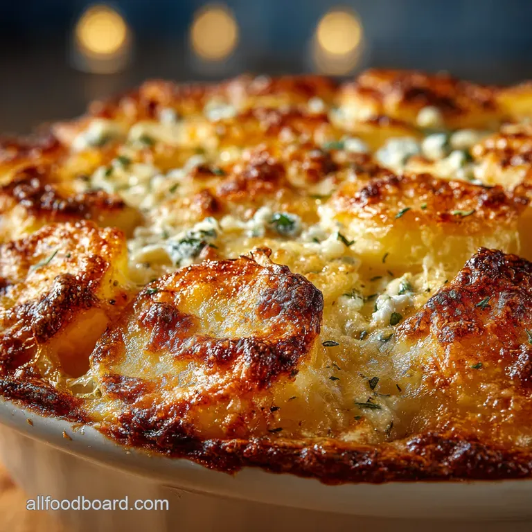 Chevre Dreams Goat Cheese Scalloped Potatoes