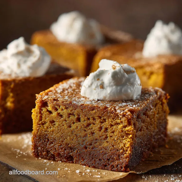 Pumpkin Dessert Recipes: Spiced Brown Butter Blondies