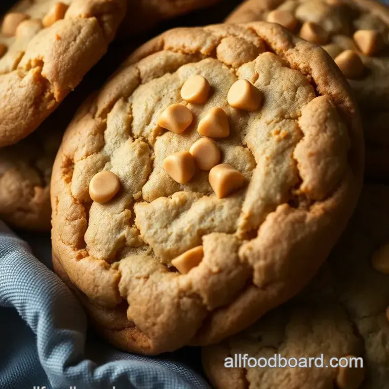 Chewy Butterscotch Chip Cookies presentation