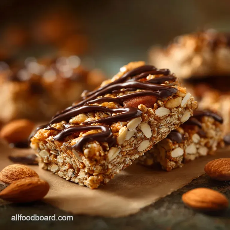 Granola Bars the Soft Chewy Kitchen Cupboard Recipe presentation